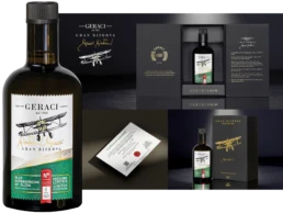 Bottiglia e Pack Olio Geraci Gran Riserva